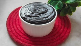 How To Make Chocolate Ganache RecipeChocolate Ganache With Dark Cocoa Powder [upl. by Sager]