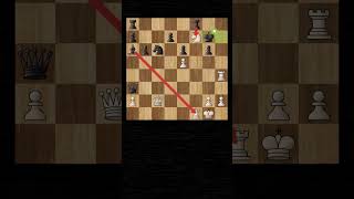 Queen sacrifice amp Checkmate shorts chess brilliant brilliantmove [upl. by Smaj]