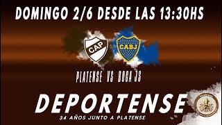 PLATENSE vs BOCA JS  LIGA PROFESIONAL DEL FUTBOL ARGENTINO 2024  DEPORTENSE [upl. by Naut266]