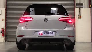 Mk75 Golf GTI Scorpion CatBack Exhaust [upl. by Yrtsed]