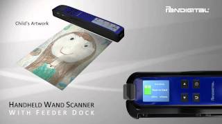 PanDigital Handheld Scanner Animation Demo [upl. by Petuu]