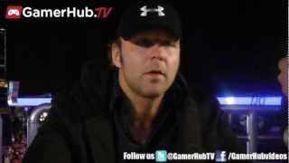 WWE Superstar Dean Ambrose Gets His Game On At WrestleMania 29  Gamerhubtv [upl. by Eloc]