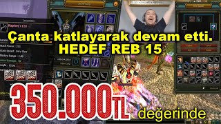 Fenomencar  Zeroda 350000 ₺ maliyet ile Upgrade yapıyorlar HEDEF REB 15Knight Online [upl. by Lecrad130]