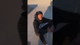 Duke Dennis at the skate park “Gang Gang”😂🤣🔥 funny funnymoments entertainment memes shorts [upl. by Ihcehcu77]