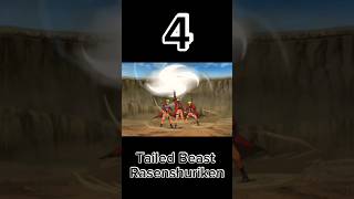 Naruto Uzumakis 5 Strongest Jutsu Ranked anime naruto narutoshippuden shorts hd short song [upl. by Eerehc]