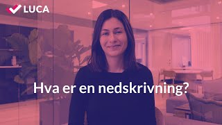 Hva er en nedskrivning [upl. by Telocin]