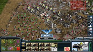 Command amp Conquer Generals Zero Hour  Usa Air Force 1 vs 7 Hard Gameplay  Special Force Is Here [upl. by Indys986]