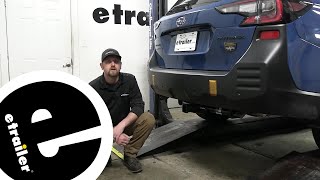 etrailer  DIY Install DrawTite MaxFrame Trailer Hitch Receiver on your 2023 Subaru Outback Wagon [upl. by Nylirej355]