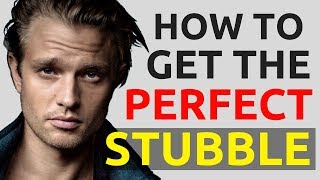 Designer Stubble  How To Get The Perfect Stubble  Facial Grooming Tips For Beard Trimming [upl. by Lombard]