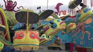 La Pieuvre  Vancraeynest Offride Video Foire aux Manège Kirmes Lille 2017 [upl. by Eronel]