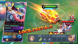 GLOBAL JOHNSON MAKE ENEMY UNTIL ANNOYED “PART 18”  LOCK FREYA 🔥 [upl. by Mozes]