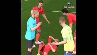 Reckless tackling 😣 J Kimmich efootball fifa viralvideo soccerplayer robertcarlosmessi [upl. by Waters856]