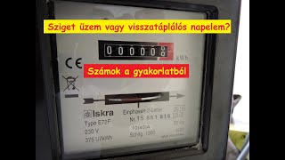 1923 Megéri a szigetüzem 🌞vagy jobb a visszatáplálós⚡ Áprilisi termelés💰  Energiapercek 3 [upl. by Conlin166]