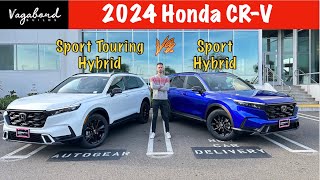 2024 Honda CRV Sport Hybrid vs Sport Touring Hybrid [upl. by Coughlin574]