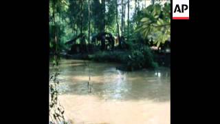 CUTS 131080 KHMER ROUGE CAMP IN PHNOM MALAI AREA AT THAI  CAMBODIAN BORDER [upl. by Adeuga]