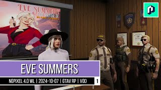 Eve Summers  NoPixel 40 WL  20241007  GTAV RP  VOD 1 [upl. by Siramaj159]