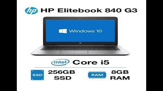 HP Elitebook 840 G3 i5 6th Generation Laptop Review [upl. by True]