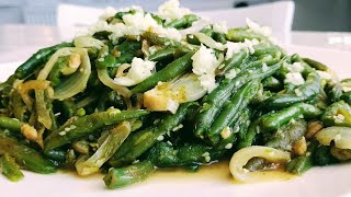 Fasole verde cu usturoi  Garlic Green Beans Recipe [upl. by Anayek159]