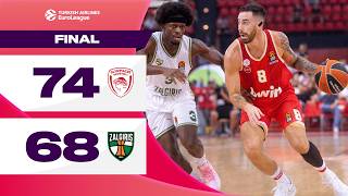 Strong Defense Closes the Deal  Olympiacos  Zalgiris  BASKETBALL R2 Highlights 2425 [upl. by Courtnay]