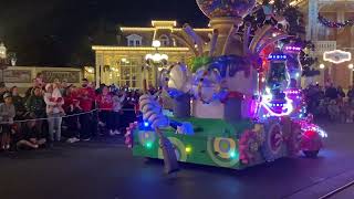 Mickey’s Once Upon A Christmas Time Parade 2024MK 🎄 [upl. by China]