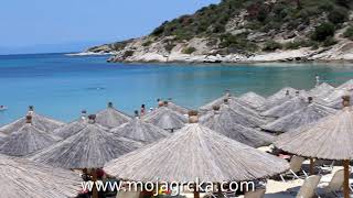 Klimataria beach Sitonija klimataria klimatariabeach sitonija sithonia grcka greece [upl. by Naitsabes]