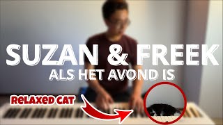 Suzan amp Freek  Als het avond is  Piano Cover [upl. by Lodovico]