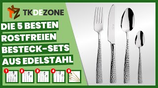 Die 5 besten rostfreien BesteckSets aus Edelstahl [upl. by Chelton354]