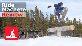 Ride Machete Snowboard Review [upl. by Ury]