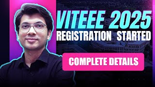 All About VITEEE 2025✅  Exam Date Eligibility Exam Pattern Application Form [upl. by Cassella]