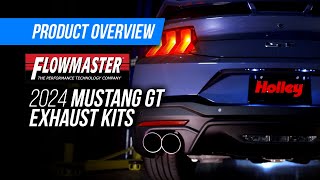 Unleashing the Power Flowmaster Exhaust Review and Installation for 2024 50L or 23L Ford Mustang [upl. by Lenuahs]