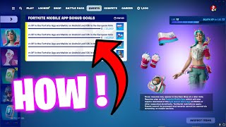 How To Easily Earn XP in Fortnite App Worldwide on Android or IOS in The European union [upl. by Bailey]