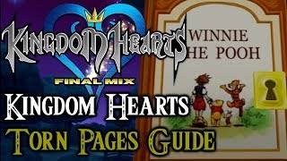 Kingdom Hearts 15 HD Final Mix Torn Pages Guide [upl. by Rod]