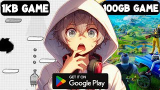 1KB to 100GB Playstore Games [upl. by Nottage]