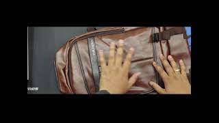 FUR JADEN Faux Leather 156 Inch Premium Laptop Backpack 32LGenuine Review [upl. by Dunham528]