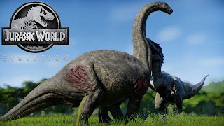 Apatosaurus  All Skins Showcased  Jurassic World Evolution [upl. by Therron]