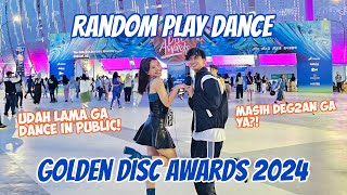 Random Play Dance Golden Disc Awards 2024 di JIS‼️ [upl. by Gnilrits]