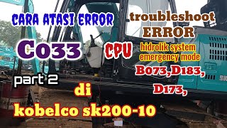 troubleshoot SK20010 Low power atasi ERROR C033 JeryMechanics [upl. by Arit]