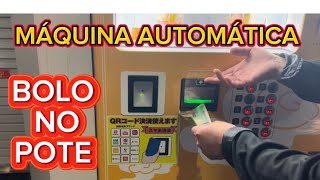 MÁQUINA AUTOMÁTICA DE BOLO NO POTE curiosidades bolonopote [upl. by Arrakat]