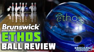 Brunswick Ethos Bowling Ball Review 4K  Bowlers Paradise [upl. by Resee]