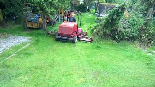 Toro 4500D Reelmaster full cut [upl. by Onaicilef]