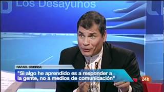 Rafael Correa vapulea a Ana Pastor [upl. by Idnas]