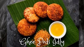 Ghee Podi Idly [upl. by Aed]