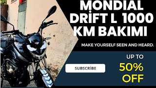 Mondial Drift L Motoruma 1000 Km Bakımı Yaptırdım  Motul 7100  Denedim [upl. by Derman]