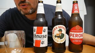 ASMR PO POLSKU – Włoskie Piwo – Birra Moretti Peroni Ichnusa [upl. by Gnohc]