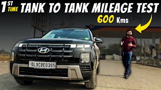 630 kms Mileage Test of 2024 Hyundai Creta [upl. by Tristam659]