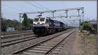 First WDP4d Of GOLDEN ROCK Powers SECOND LONGEST RUNNING DAILY SUPERFAST INDIAN RAILWAYS [upl. by Adala]