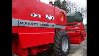 Massey Ferguson 620 Combine Story [upl. by Ybur]