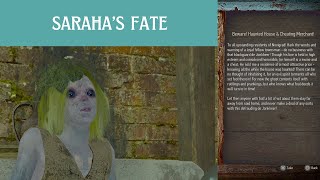 What happened to Sarah the Godling The Witcher 3 Wild Hunt NextGen [upl. by Martinson487]