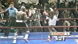 WOW WHAT A KNOCKOUT  Marvin Hagler vs Fulgencio Obelmejias II Full HD Highlights [upl. by Auston]