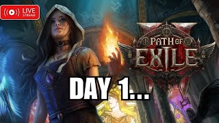 Path of Exile 2 Day 1  Road to Endgame [upl. by Mulcahy]